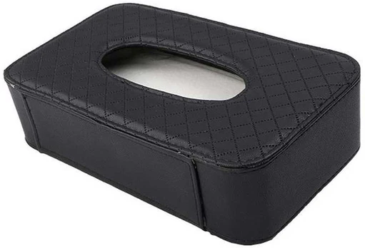 Oem Tissue box with strap juodos spalvos