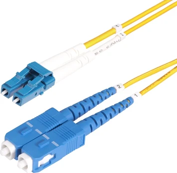 StarTech StarTech SMLCSC-OS2-5M InfiniBand / šviesolaidinis kabelis LC SC geltonas