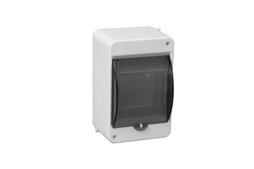 HousingS - 4 with plastic window N+PE (IP 30) smo