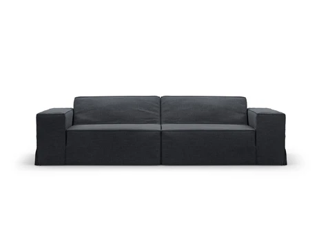 Modular Sofa, "Jodie", 3 Seats, 204x102x70, Grey And Blue