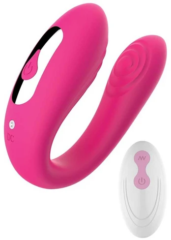 Stimuliatorius – masažuoklis Dual Vibrator USB 5 Functions / Remote Control