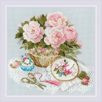 Time for Stitching. Siuvinėjimo rinkinys iš RIOLIS Nr.: 2280