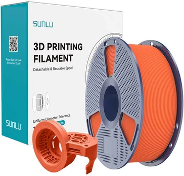 Sunlu PETG High-Speed Matte Filament (oranžinis)