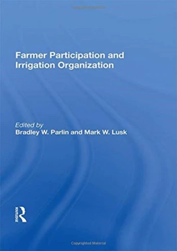 Farmer Participation And Irrigation Organization