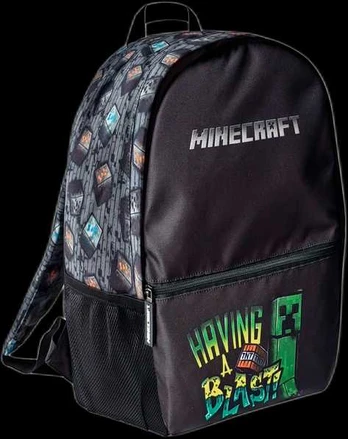 Mokyklinė kuprinė Minecraft 3D