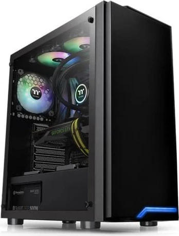 Thermaltake Computer case - H100 Tempered Glass