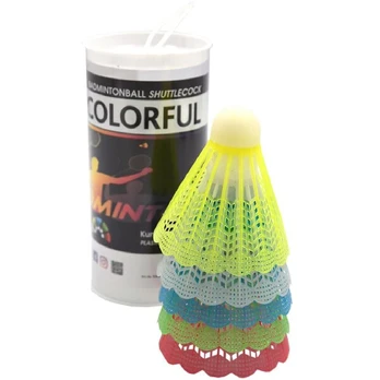 Badmintono plunksnelės Sunflex Nylon, įvairių spalvų
