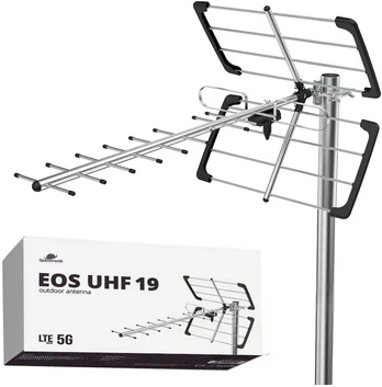 Antena DVB-T2 Spacetronik EOS UHF 19 Juoda