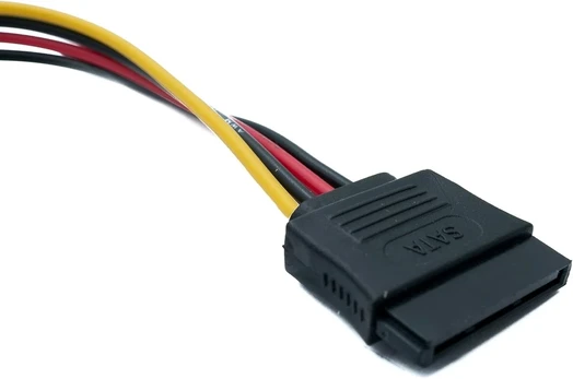 Sata prailginimo laidas 20cm, 15 kontaktų M/f, Ssd/hdd