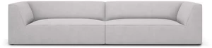 Sofa Micadoni Home Ruby, šviesiai pilka, 302 x 93 cm x 69 cm