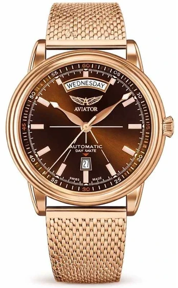 Laikrodis Aviator Douglas Day Date V.3.20.2.226.5