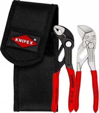 Knipex KNIPEX mini replių rinkiniai diržo įrankių maišelyje
