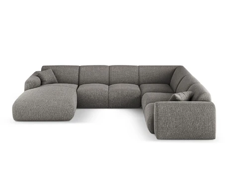 Panoramic Right Corner Sofa, "Nolio", 6 Seats, 342x252x72 Made in Europe