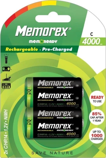 Memorex Akumuliatorius C / R14 4000mAh 4 vnt.