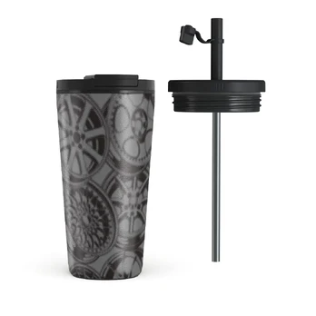 Garage - Travel Mug, 500 ml / Flap & Straw Set