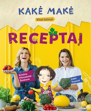 KNYGA Kakė Makė. Receptai