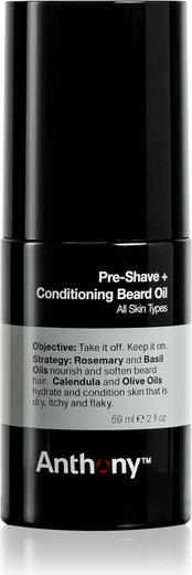 Anthony - Pre Shave + Conditioning Beard Oil
