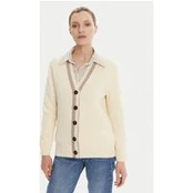 Gant Kardiganas 4805343 Écru Regular Fit
