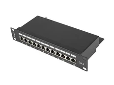 Komutacinė panelė Lanberg PPF6-9012-B, juoda kaina