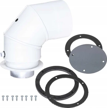 SpiroFlex 80/110-80/125 TWK baltas adapteris