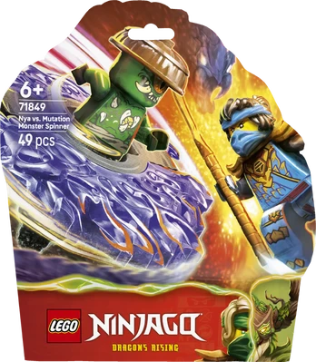 LEGO Ninjago 71849 Nya prieš mutacijos suktuką-monstrą