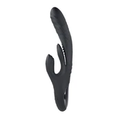 Playboy Pleasure - Rapid Rabbit - Black vibratorius kiškutis kaina