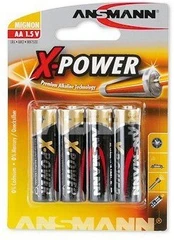 Ansmann Bateria X-Power AA / R6 4 vnt.