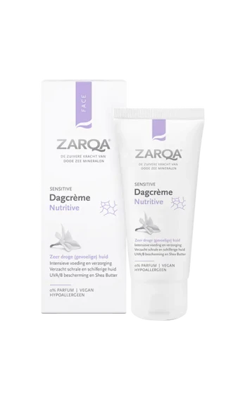 ZARQA maitinamasis dieninis veido kremas, 50 ml