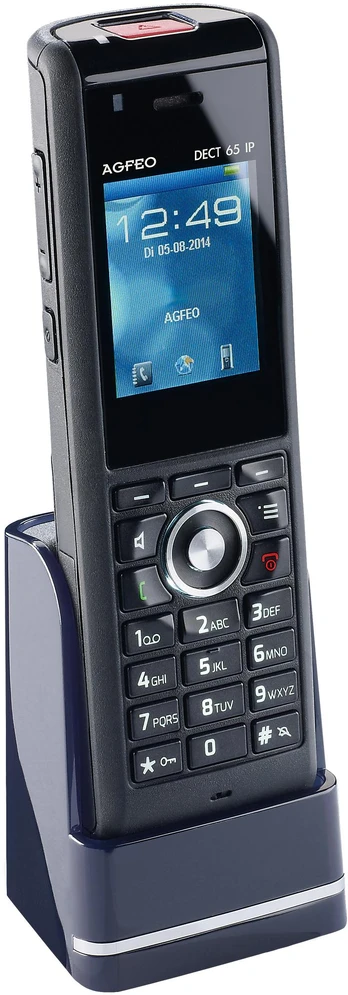 Fiksuotas telefonas Agfeo Juoda