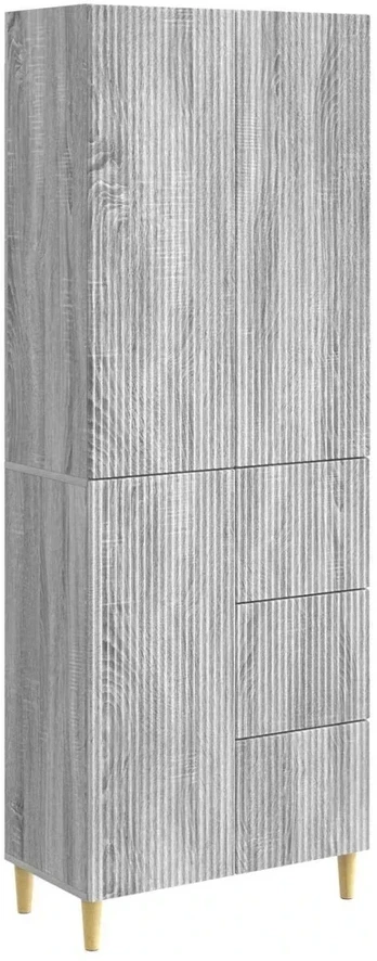 Spintelė 2 pcs Pilka Sonoma 66 x 34,5 x 90 cm Apdirbta mediena