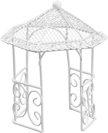 Hobbyfun pavėsinė, apie 14 cm, balta