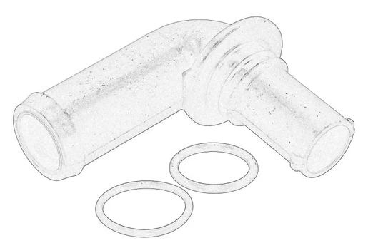 įsiurbimo vamzdis, oro filtras OE IVECO 504153152