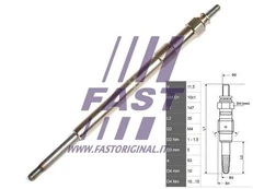 Kaitinimo žvakė FAST FT82736 kaina