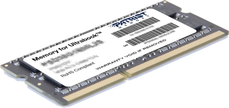 Patriot Memory 8GB DDR3 PC3-12800 (1600MHz) SODIMM memory module 1 x 8 GB