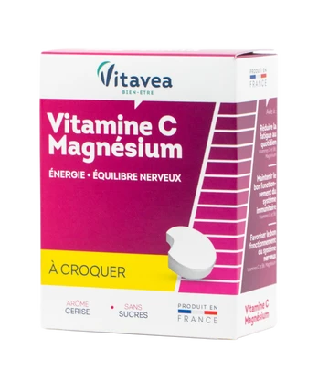 Vitavea Vitaminai C, B6 ir magnis