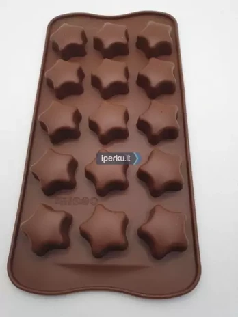 Silikoninės šokolado formelės - Variantas: 3