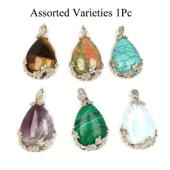 Akmens pakabukas, assorted varieties synthetic gemstone
