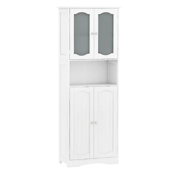 Bonideco Select Vonios spintelė 60x30x164cm., baltos spalvos