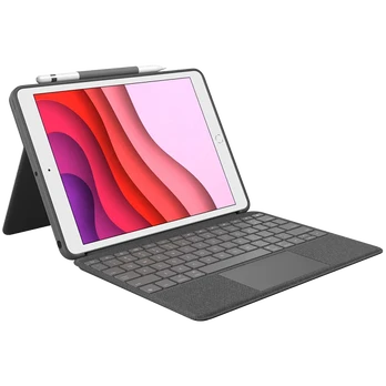 Dėklas su klaviatūra LOGITECH Combo Touch iPad 7th gen.