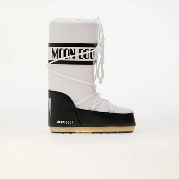 Moon Boot Icon Nylon Black/White - Dydis 39/41 (80D1400440-NA02 Laisvalaikio batai)