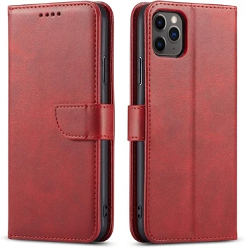 Dėklas Wallet Case Samsung A057 A05s raudonas