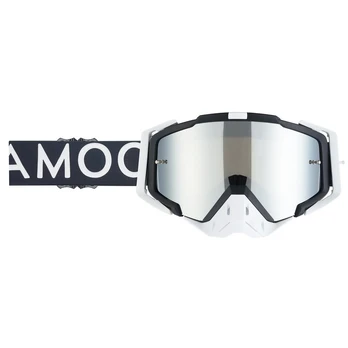 Akiniai AMOQ Aster MX Juoda-Balta