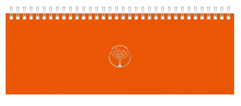 Kalendorius stalinis MEMO ECO oranžinė
