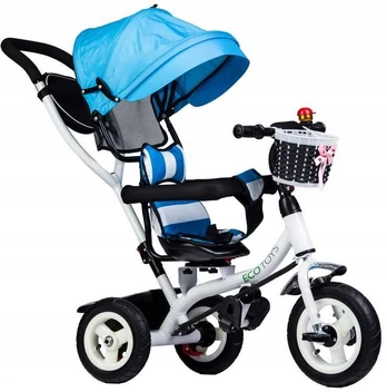 Vaikiškas triratukas Ecotoys Mėlyna/Baltas