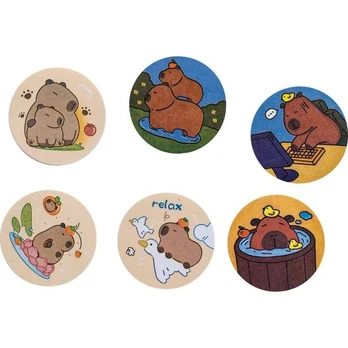 Popieriniai lipdukai indeksai, Capybara 50 lap