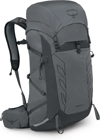 Turistinė kuprinė Osprey Talon, pilka, 33 l
