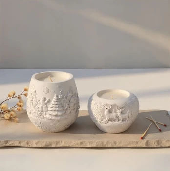 Žvakių rinkinys Yılbaşı Sade Set, 2 dalių