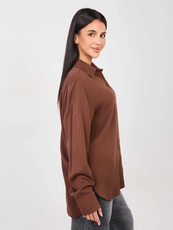 Palaidinė oversize ruda