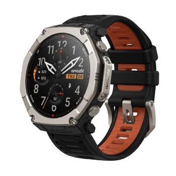 Amazfit T-Rex Ultra 2 išmanusis laikrodis, juodas, AMOLED, GPS