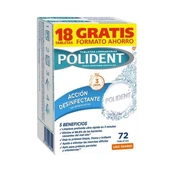 Polident Valymo tabletės 72 vnt kaina